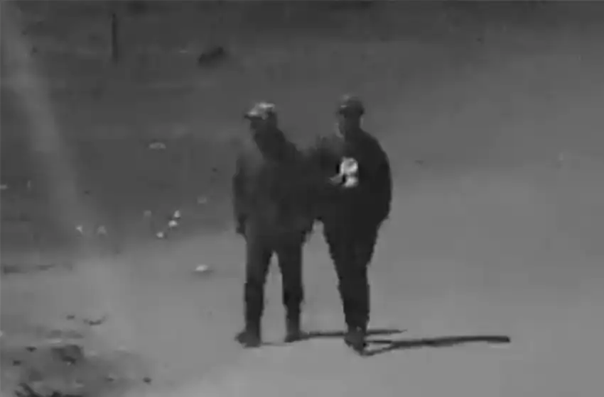 Video: los atraparon con las "manos en la masa"