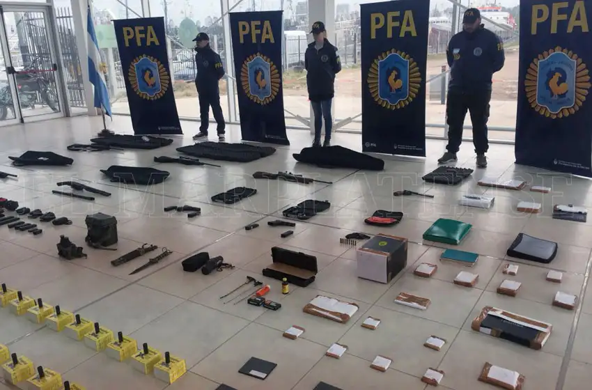 En el año, la Policía Federal desbarató 4 bandas narco en la ciudad