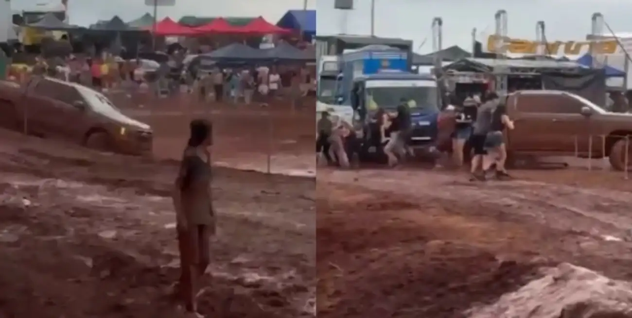 Ocurrió durante una exhibición de vehículos 4x4 y tractores en El Soberbio.