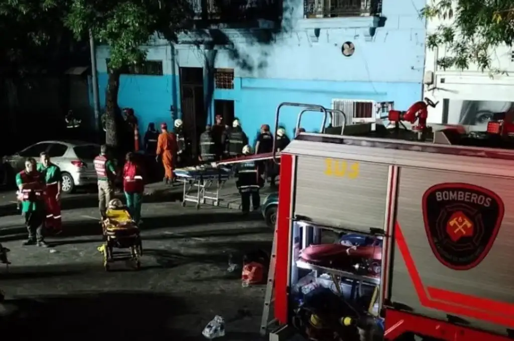 Buenos Aires: se derrumbó una casa en Floresta y murió una nena de 12 años y un hombre
