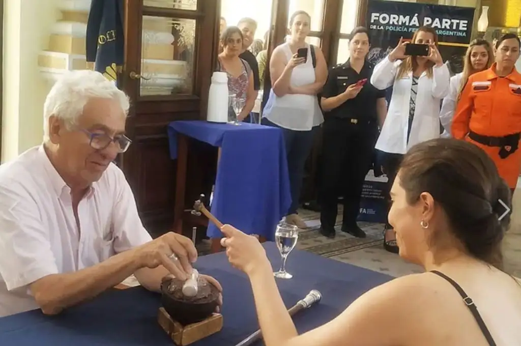 Pallarols comenzó a cincelar el bastón presidencial para Alberto Fernández