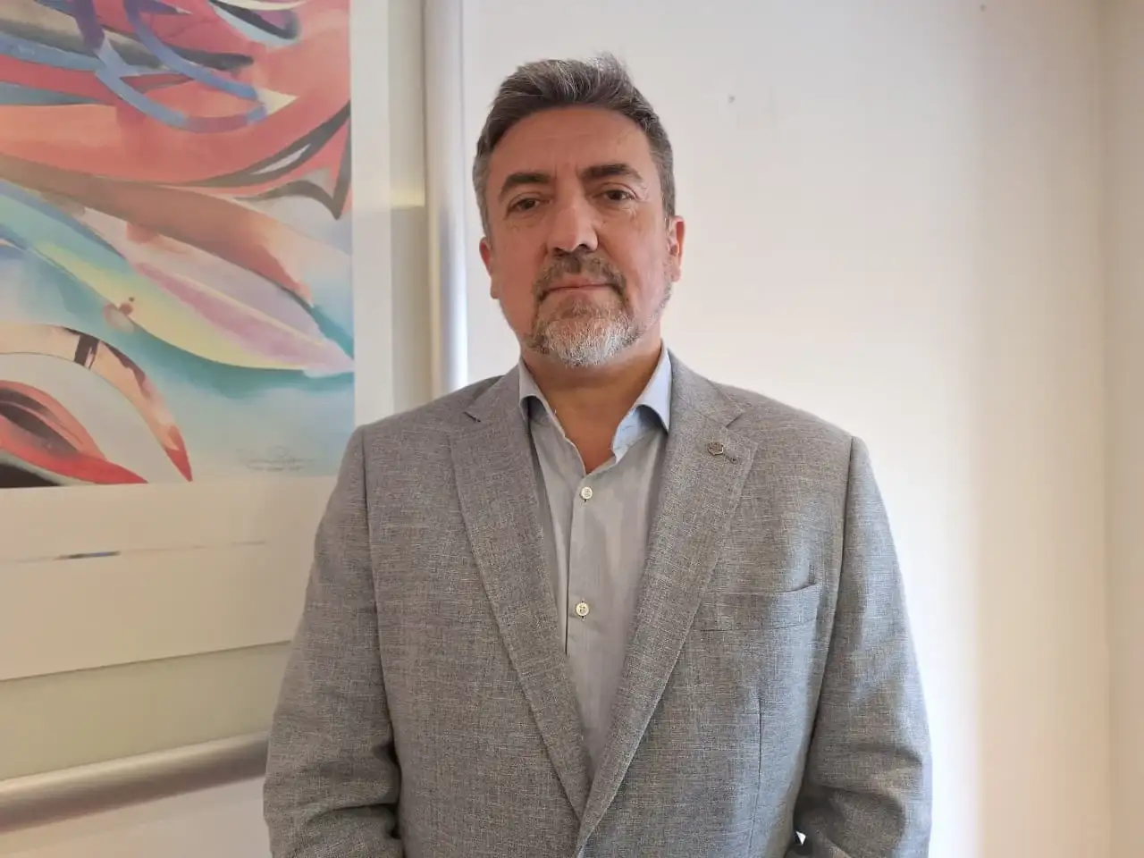 Araos Ortega estuvo presente en el Colegio de Abogados de San Francisco.