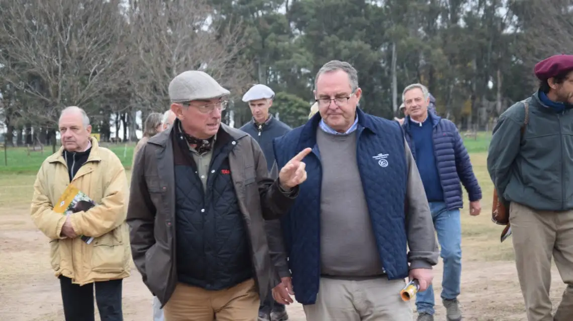 Costamagna participó de la gira del 8º Congreso Mundial Braford Argentina 2022
