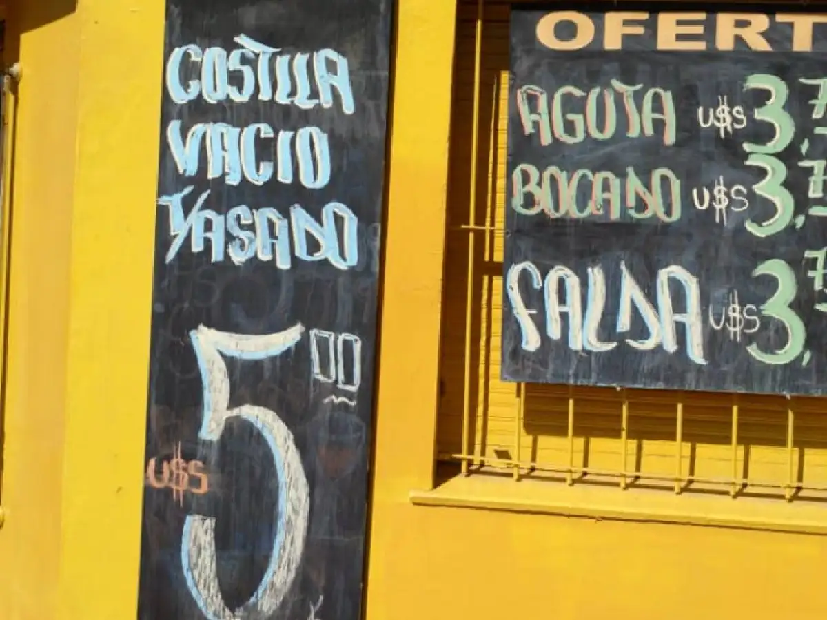 Una carnicería de Córdoba ya cotiza sus cortes en dólares