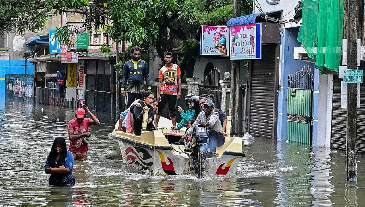 Catastróficas inundaciones en el Sureste Asiático.