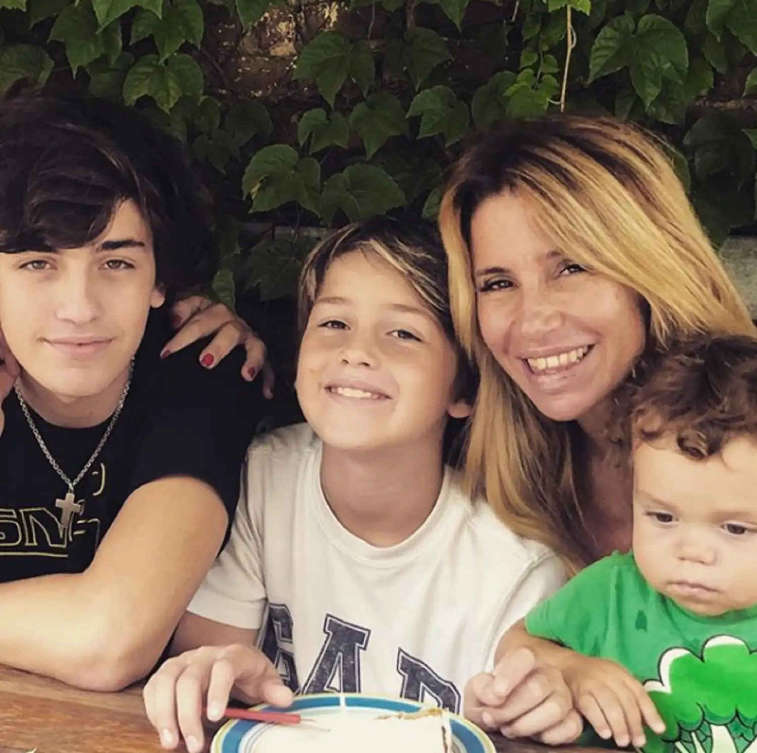 Flor Peña y sus hijos dieron positivos de coronavirus
