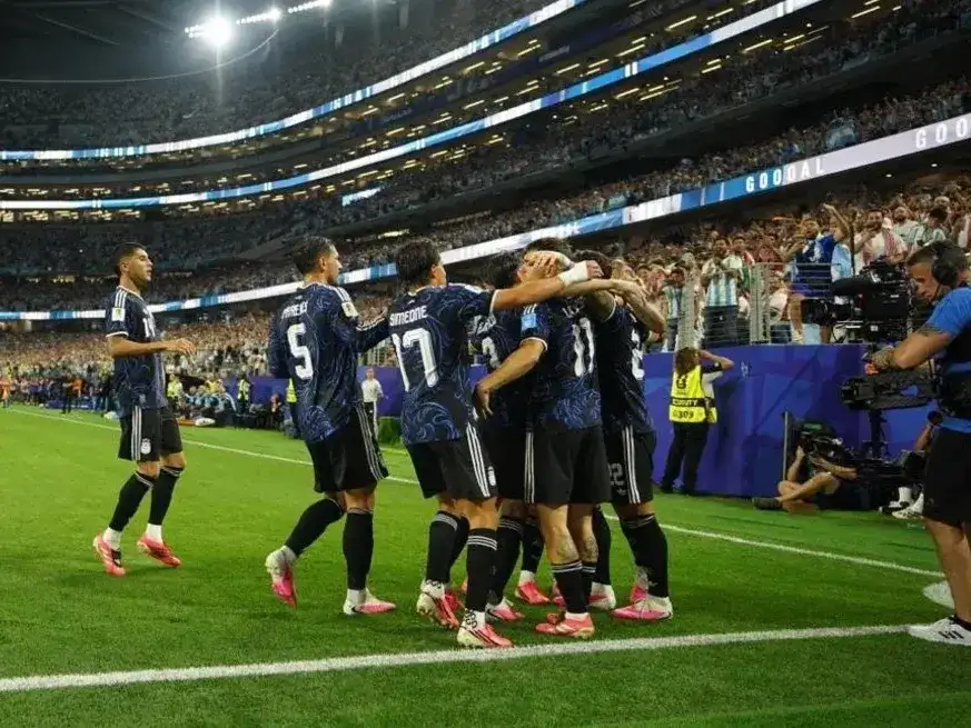 Argentina fue el quinto seleccionado que menos kilómetros recorrió en la fase de grupos. Foto: Fernando Nicola.