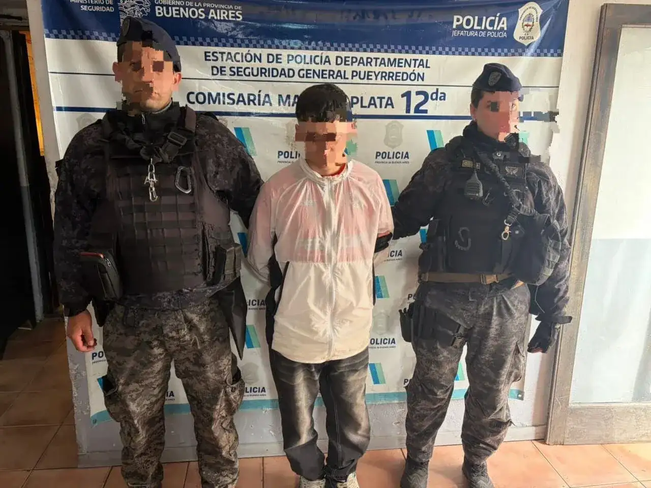 detenido robo
