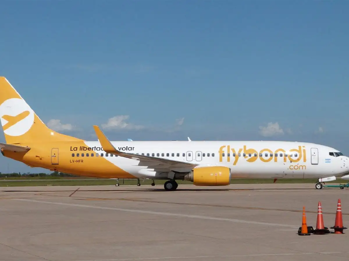 Flybondi cambia los pasajes sin costo