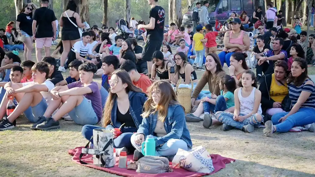Las familias disfrutaron de una tarde a puro picnic