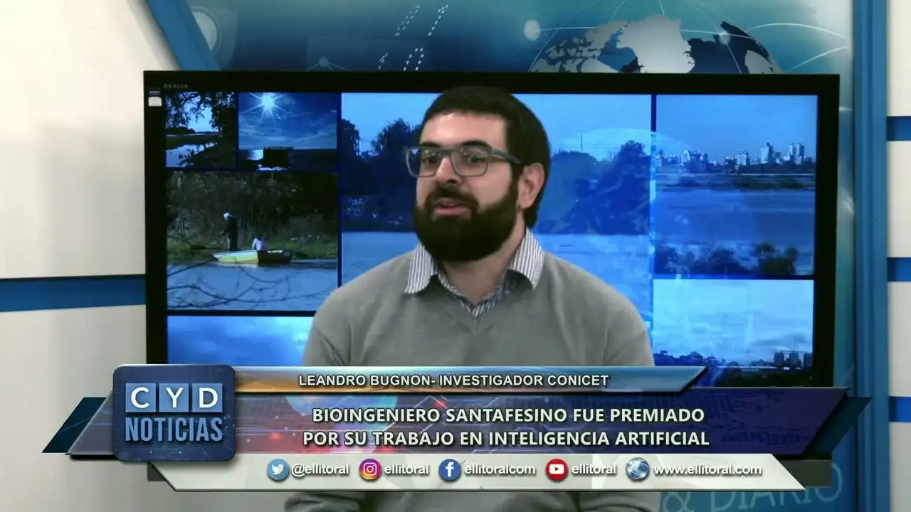 Bioingeniero santafesino fue premiado por su trabajo en inteligencia artificial