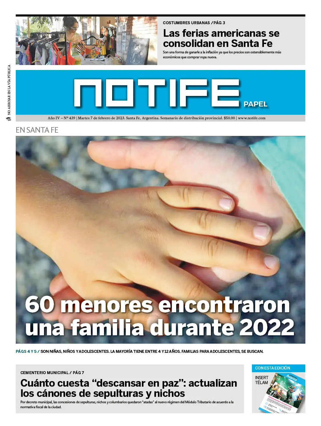 Semanario Notife: Edición N° 439
