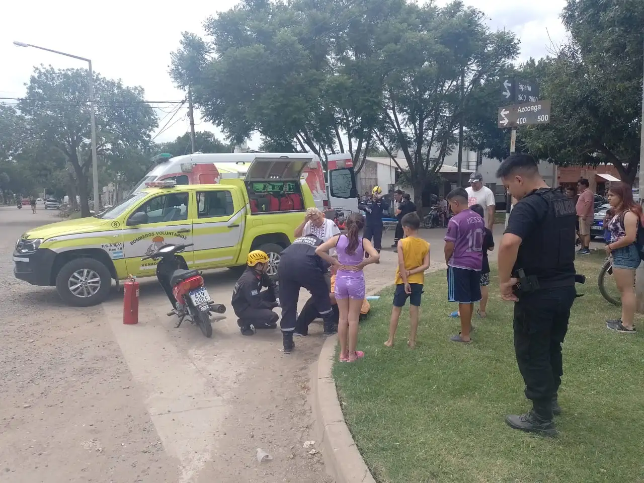 Crédito: Bomberos de Venado Tuerto.