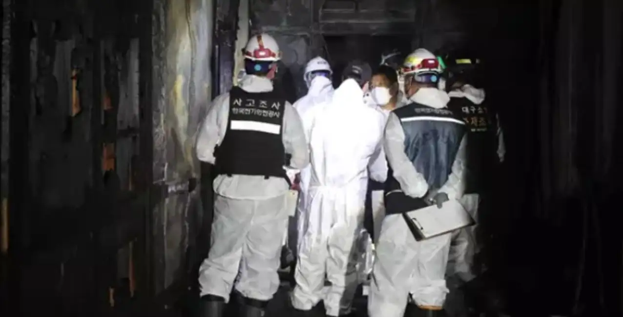 Corea del Sur: murieron siete personas tras un incendio en centro comercial