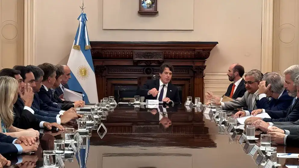Los gobernadores se reunieron con ministros de Milei de cara al pacto de Mayo