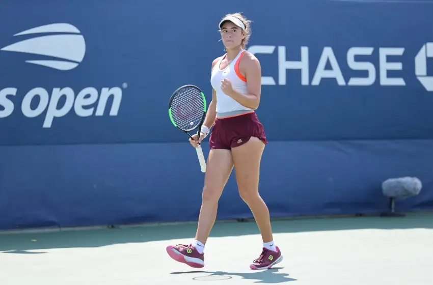 La marplatense Solana Sierra en cuartos de final del Us Open Junior