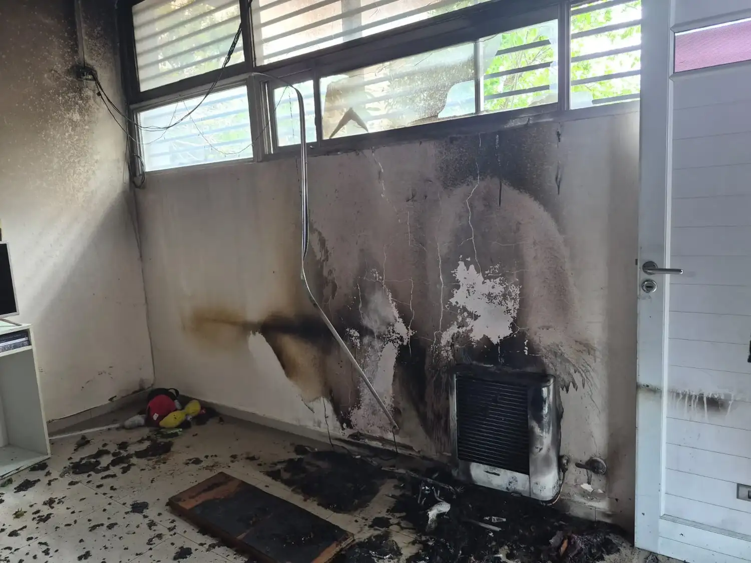 El siniestro ocurrió en un departamento ubicado en 1.º de Mayo al 400.