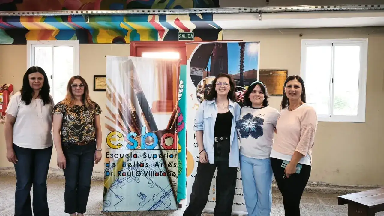 Liliana Micca, Paola Leone, Valentina Scarafía, Micaela Ferreyra y Cintia Gandolfo.