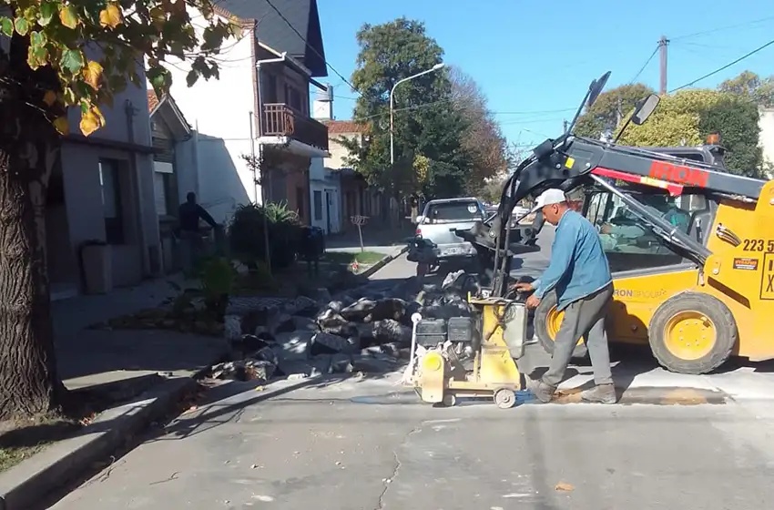 Cortes de tránsito por obras viales: zonas afectadas en Mar del Plata