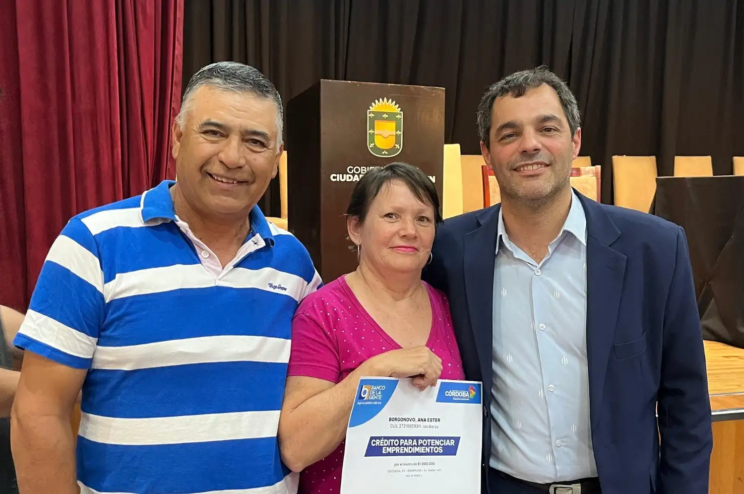 Brinkmann visita llaroyra entrega de fondos por 220 millones