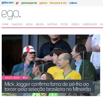 Mick Jagger, el terror de los brasileños cabuleros, estuvo en el Mineirao: ¿los “mufó”?