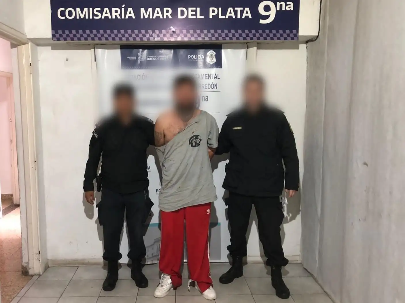 El atacante cuenta con cuatro procesos penales previos.