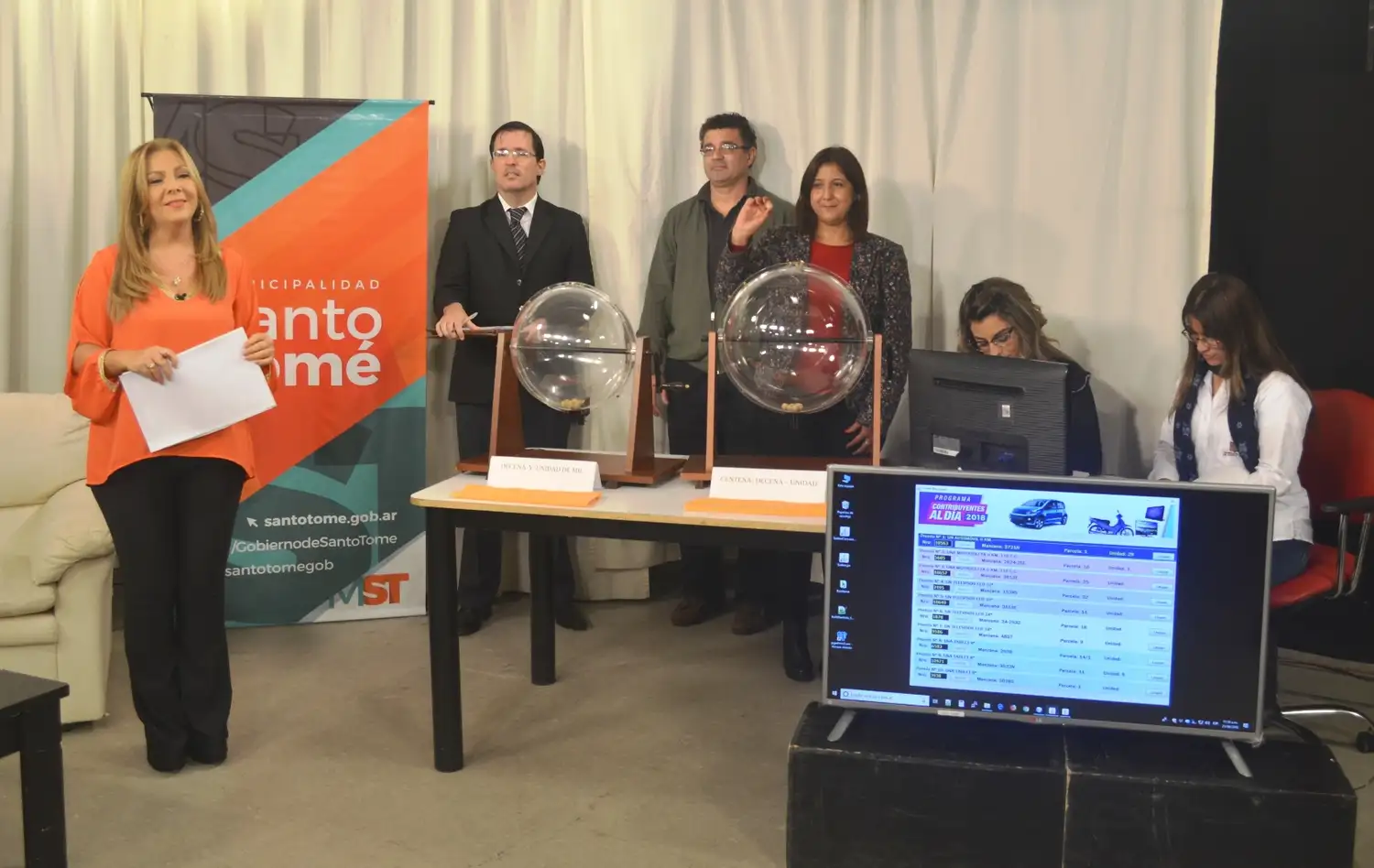 Santo Tomé: se realizó el sorteo para contribuyentes al día