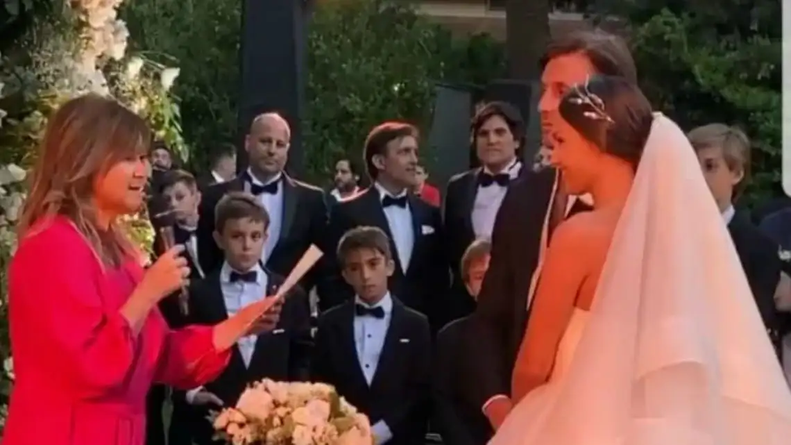 Las 20 mejores fotos de la intimidad del casamiento de Pampita