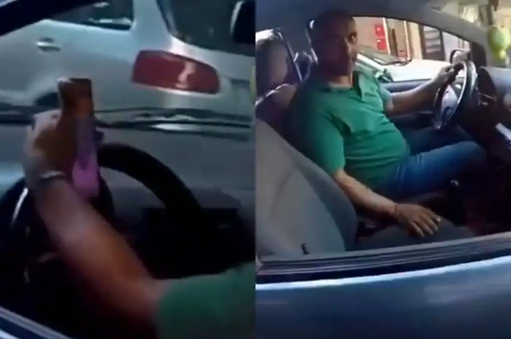 Imprudencia al volante