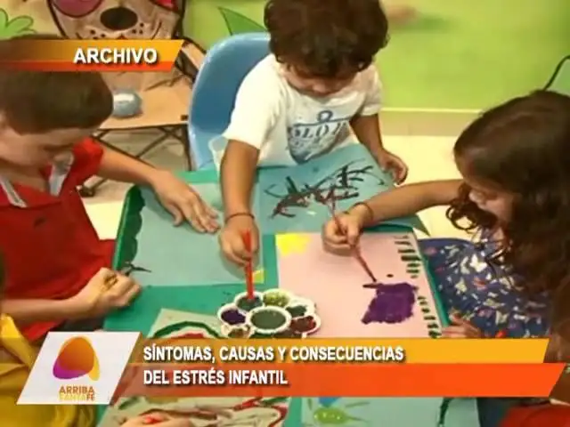 Síntomas, causas y consecuencias del estrés infantil