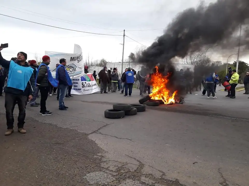 Tránsito interrumpido en ruta 11 a la altura de Coronda