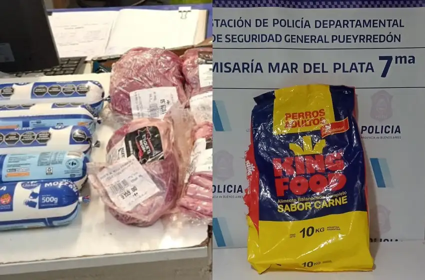 El valor de la mercadería era de 217.421 pesos.