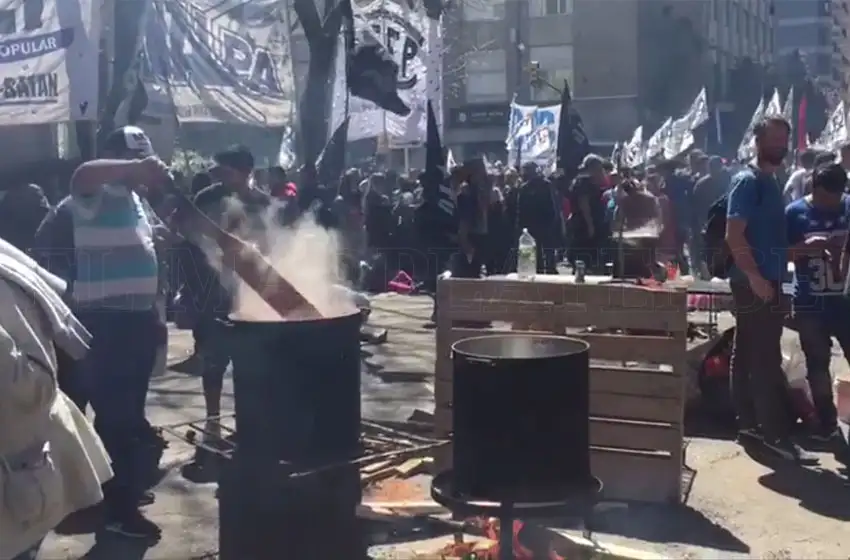 Las actividades de protesta para martes y miércoles