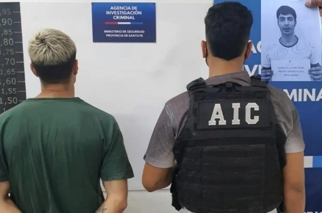 Recapturan a un preso evadido de la Alcaidía Nº6 de Rosario