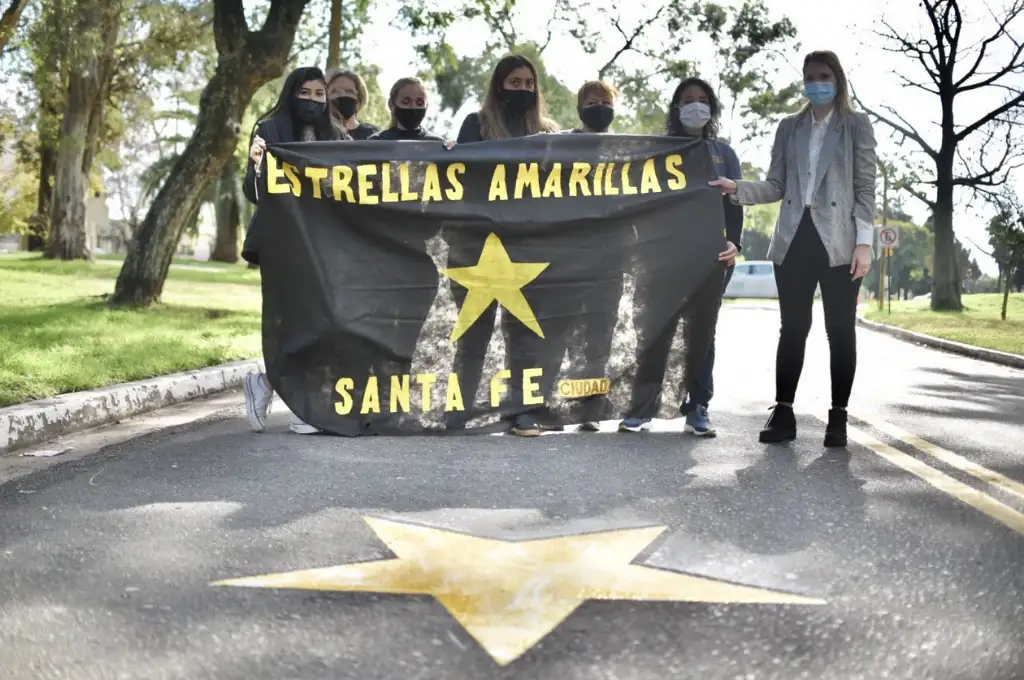 Una Estrella Amarilla se incorporó al circuito vial del Parque Garay