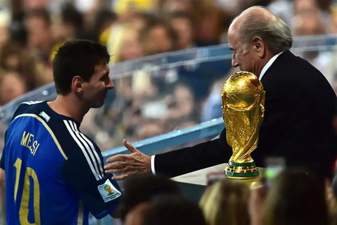 Qué dijo Messi cuando recibió el premio al mejor jugador del Mundial