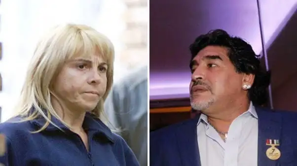Claudia Villafañe habló de la primera vez que Maradona consumió drogas