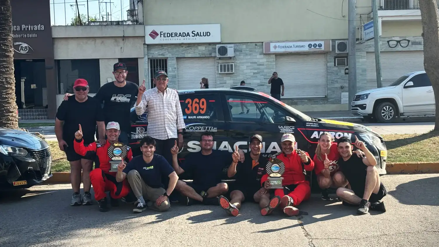 Mauricio Armando, tras el Rally de Laguna Larga: “Fue un gran fin de semana”