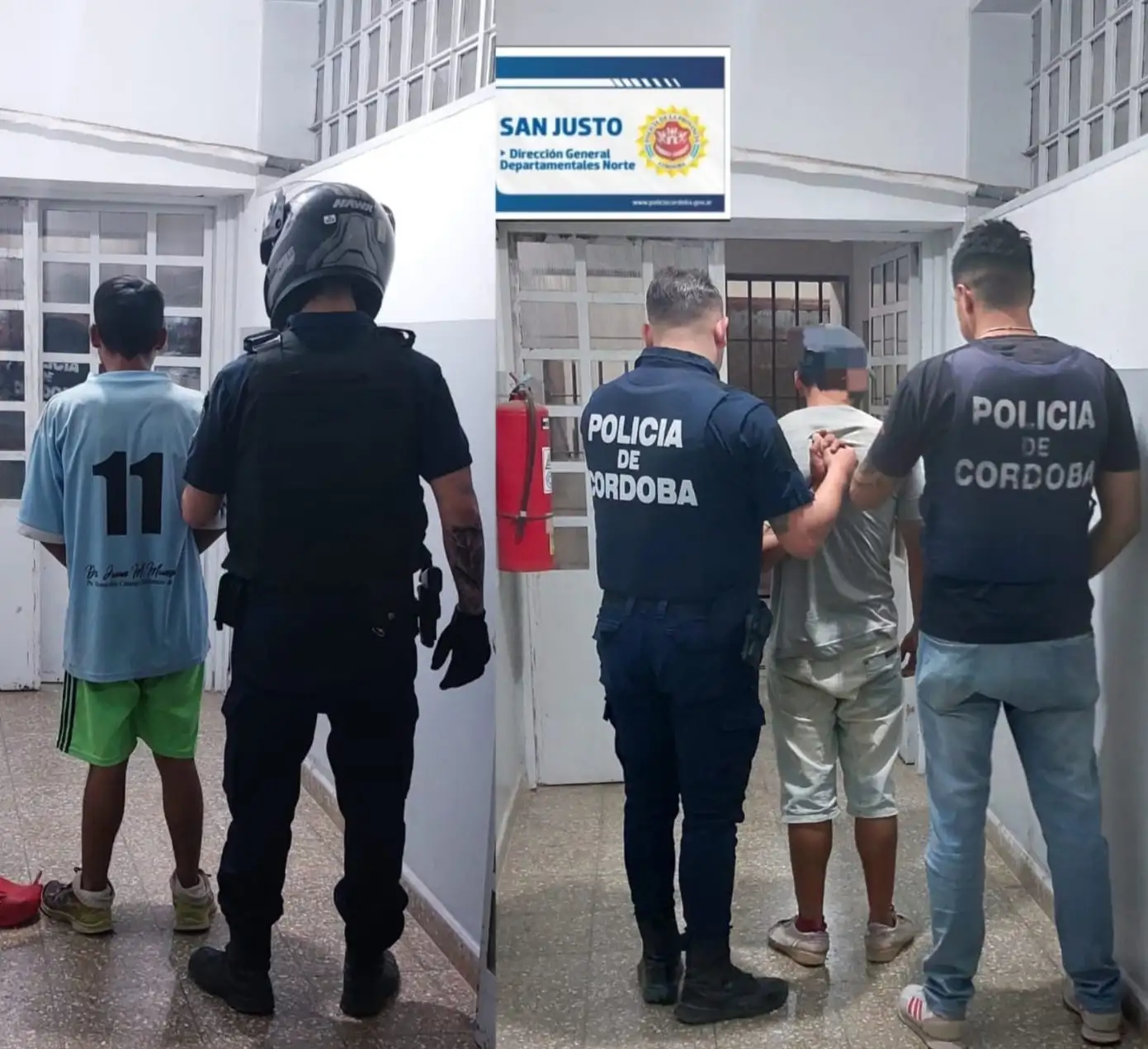 Los detenidos ya están a disposición de la Fiscalía de Instrucción de Morteros