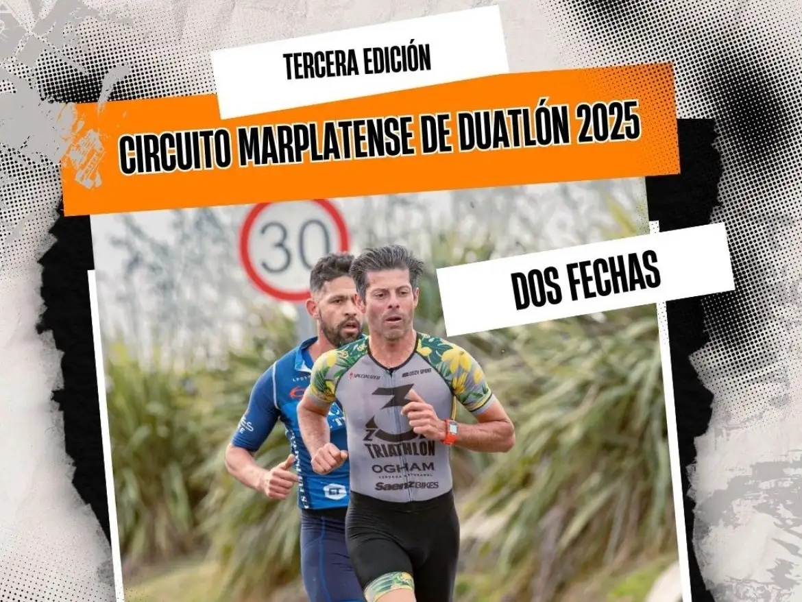 Vuelve el Duatlón a Mogotes: se viene la 3ª edición del Campeonato Marplatense sin drafting