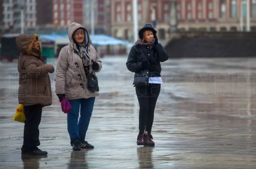 Frío y posibilidad de lluvia para el inicio de la semana