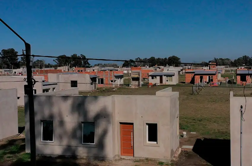 Procrear en Mar Chiquita: 110 familias ya construyen su vivienda