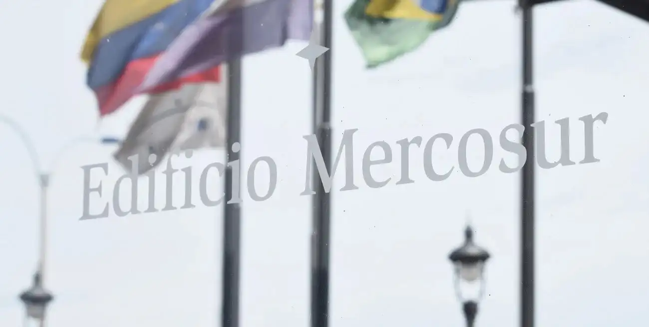 La sede del Mercosur en Montevideo, Uruguay.