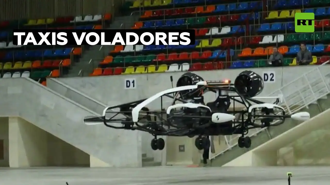En Moscú ponen a prueba un taxi aéreo autónomo