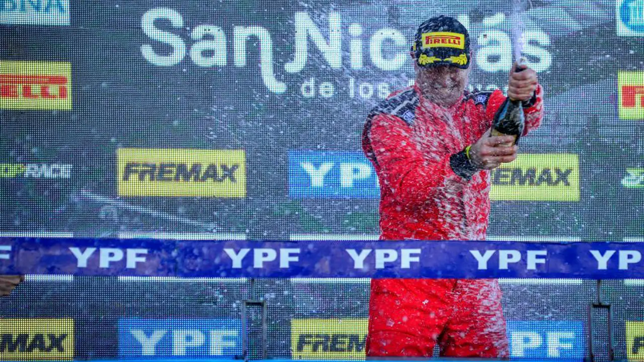 Victoria y punta del campeonato para Diego Verriello