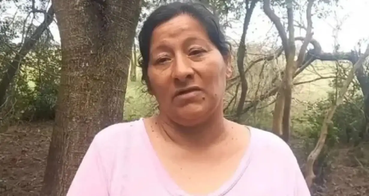 Laudelina Peña, la tía de Loan, fue imputada y quedó detenida.