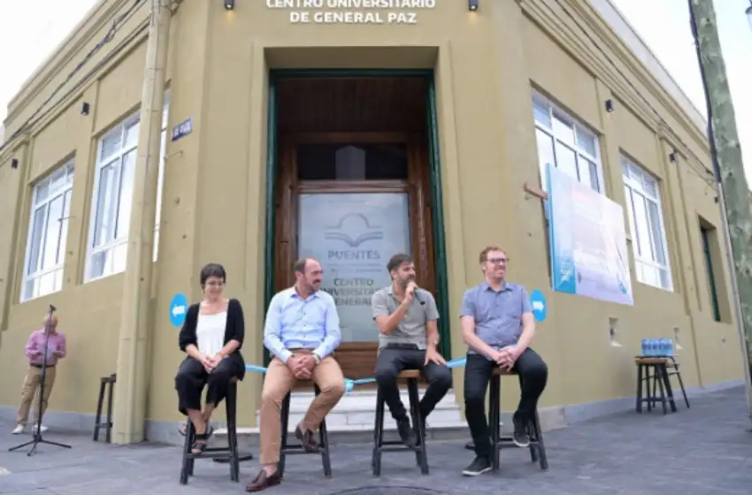Bianco y Álvarez inauguraron el Centro Universitario de General Paz