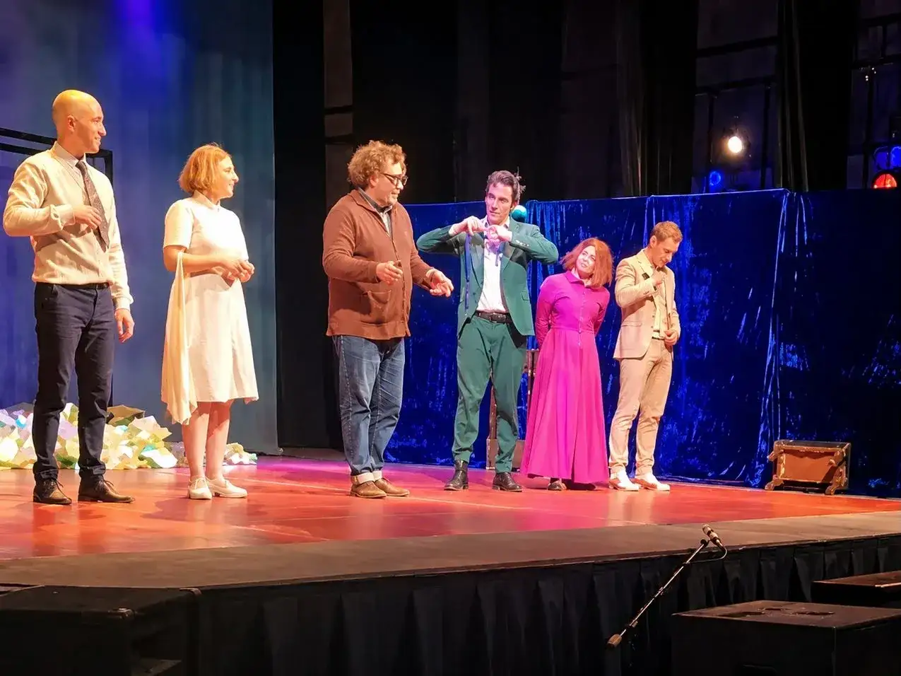 La obra se presentó este domingo 16 de agosto en el Teatro Municipal La Comedia de Rosario.