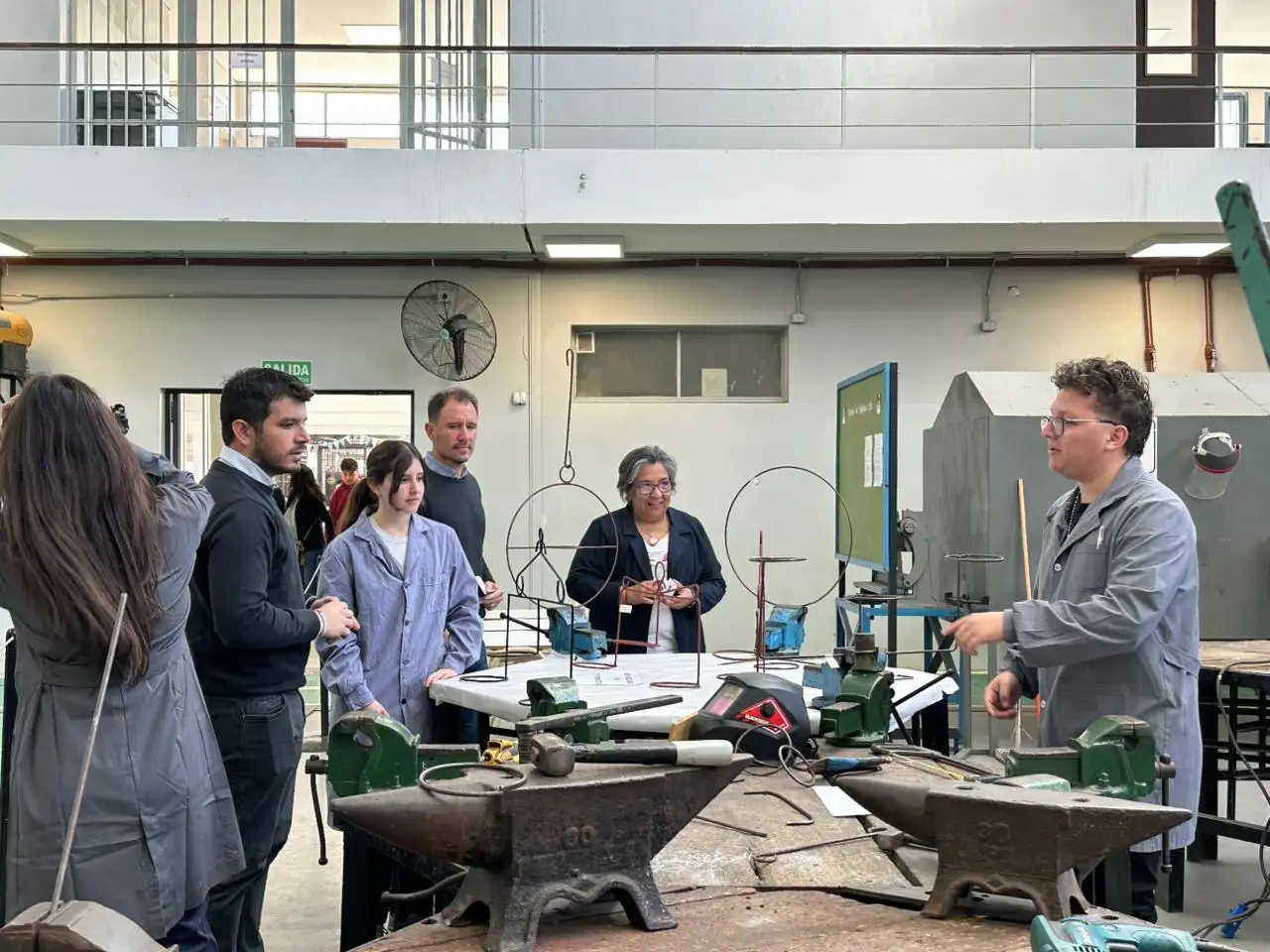 El renovado taller llevará como nombre "Héroes de Malvinas".