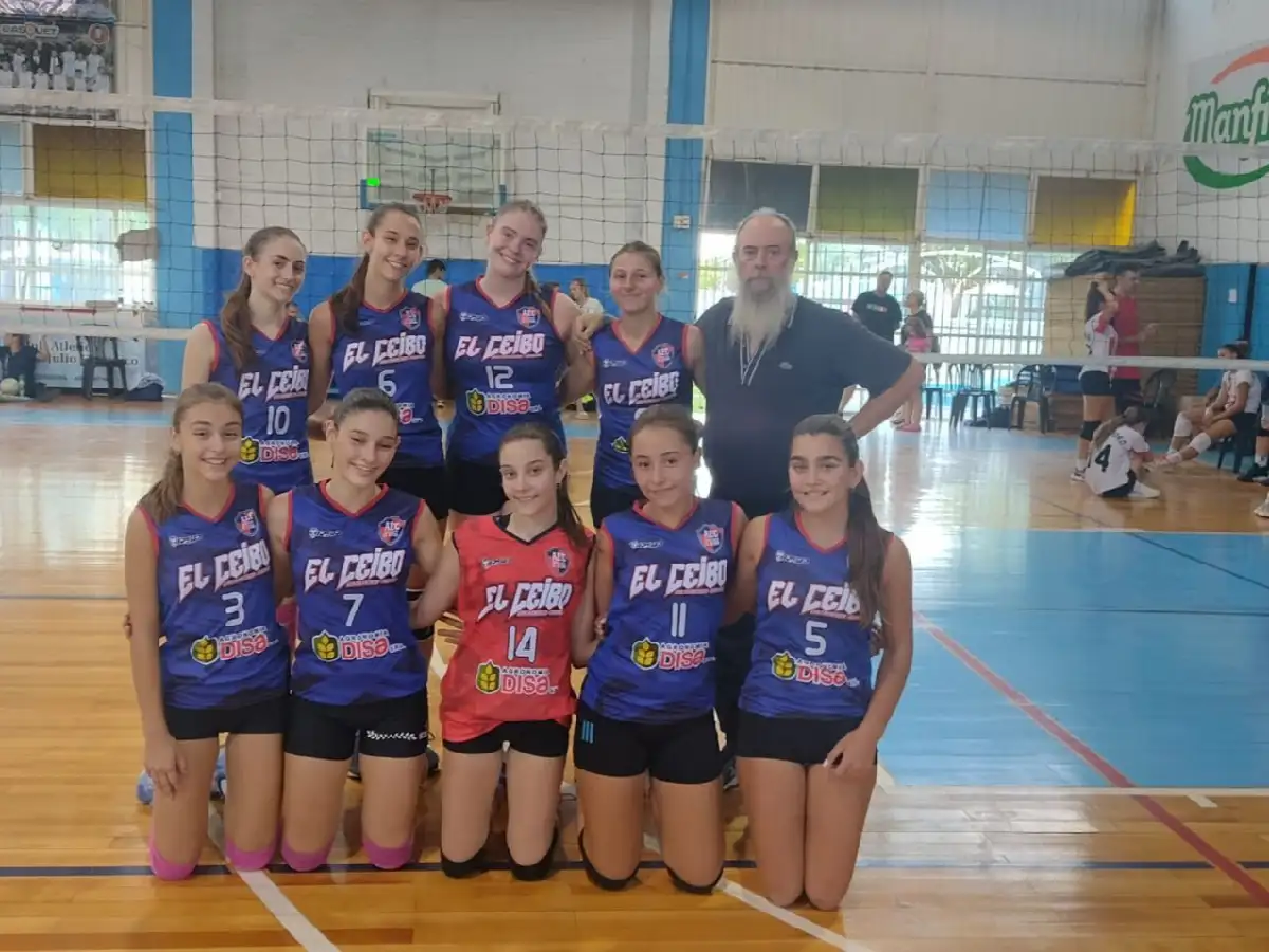 El Ceibo, en sub-16, fue tercero en Freyre 